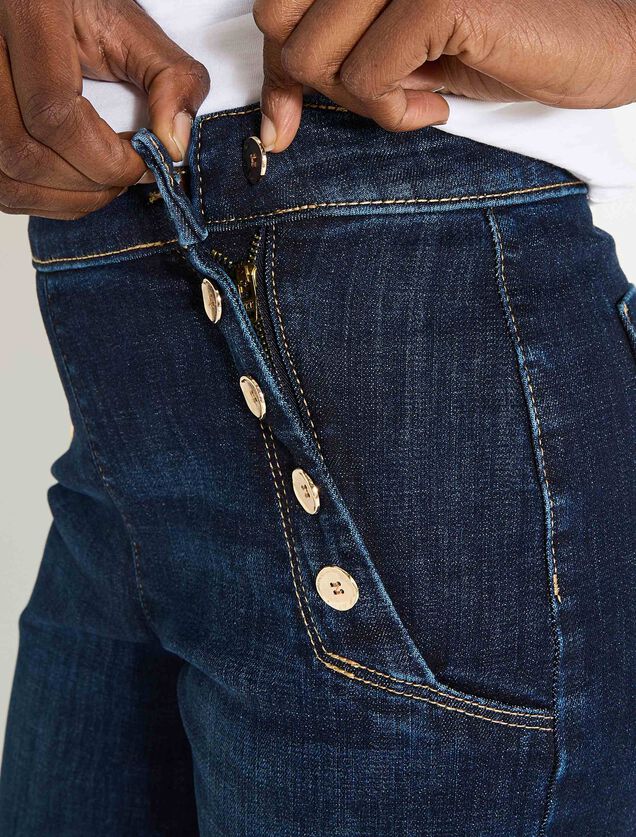Jean flare POMPON F02 femme