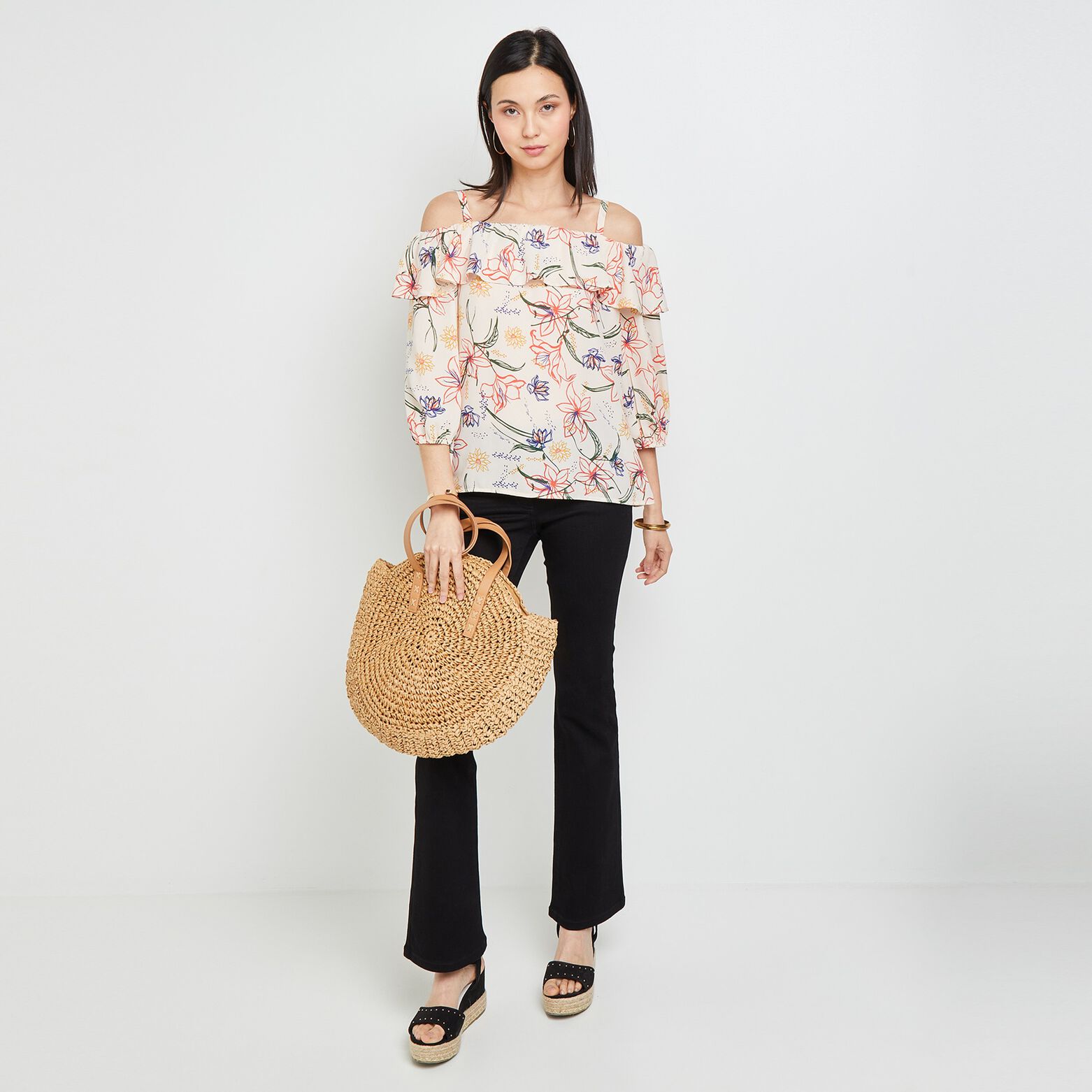 Blouse imprimée femme