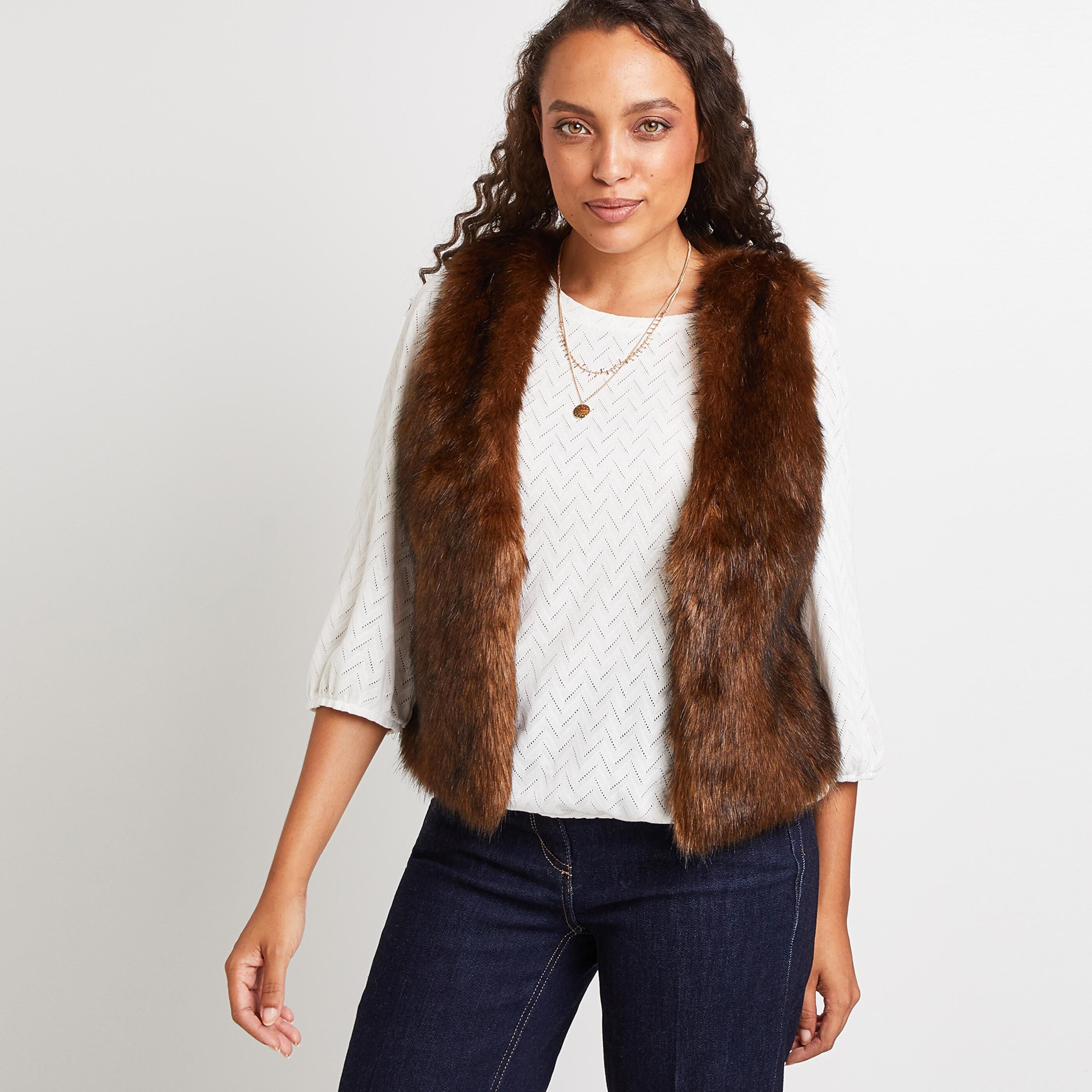 Gilet sans manches femme Graindemalice