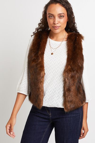 Gilet sans manches femme