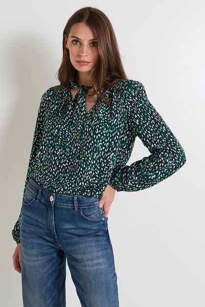 Blouse imprimée femme