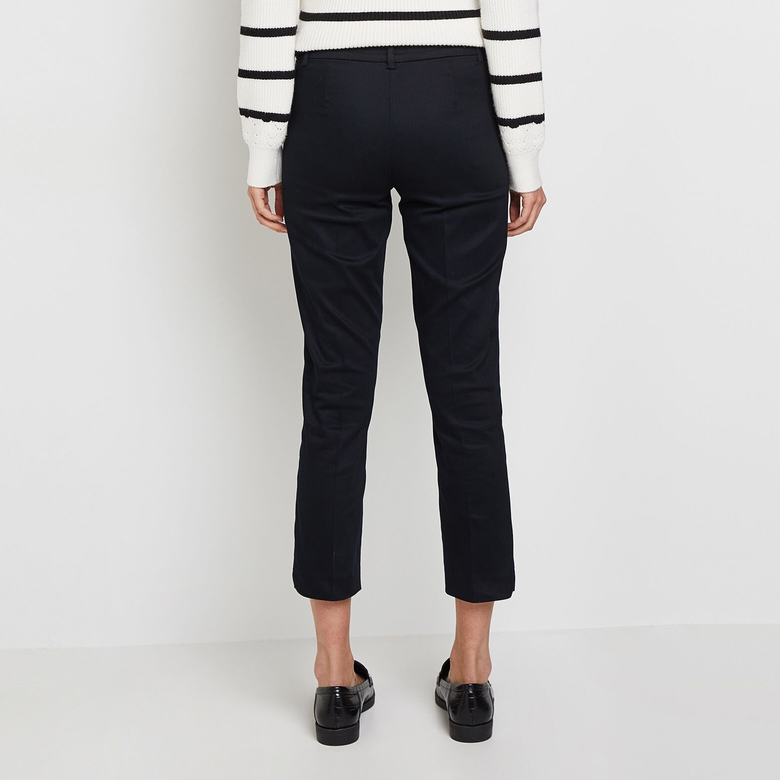 Pantalon raccourci femme