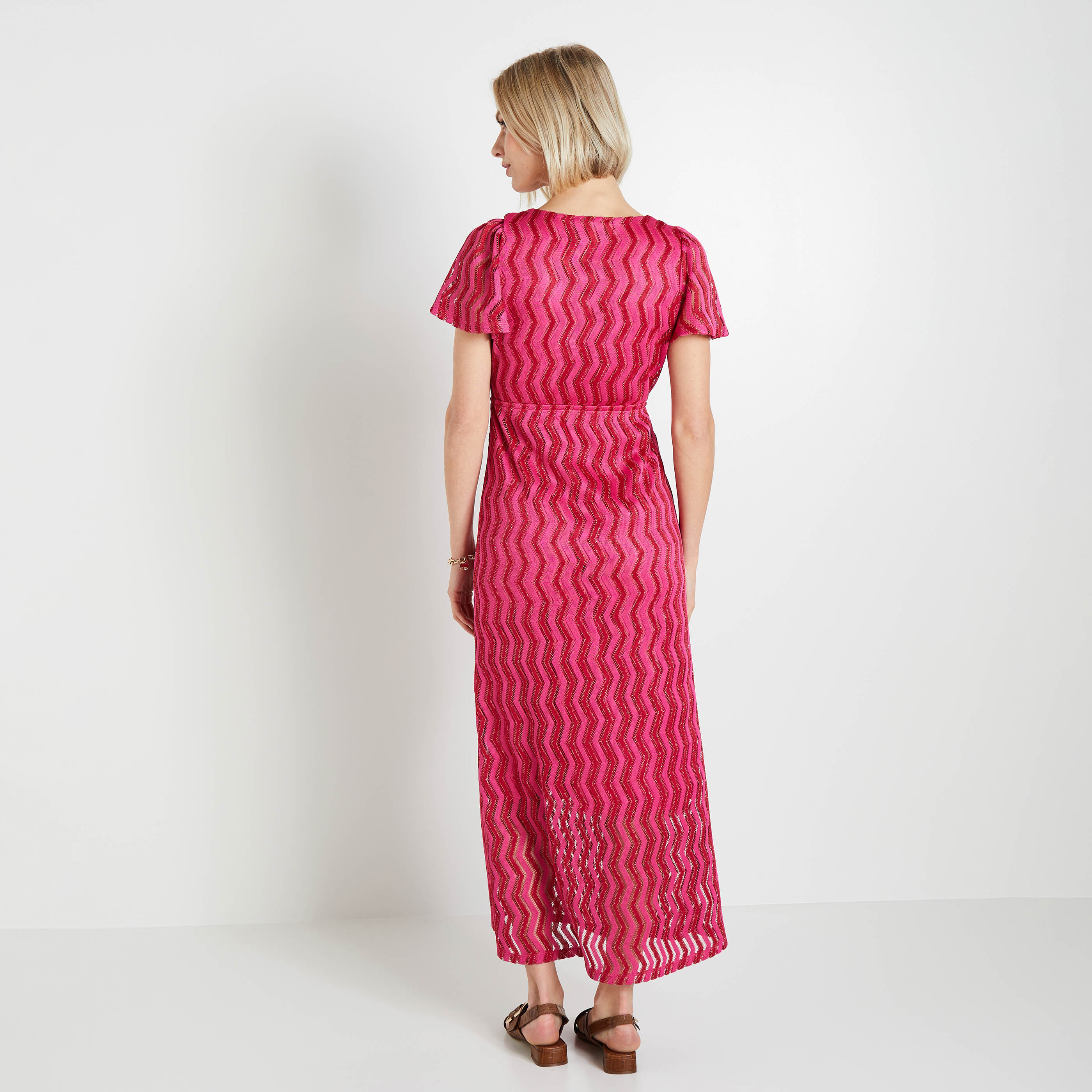 Robe longue habill&eacute;e femme