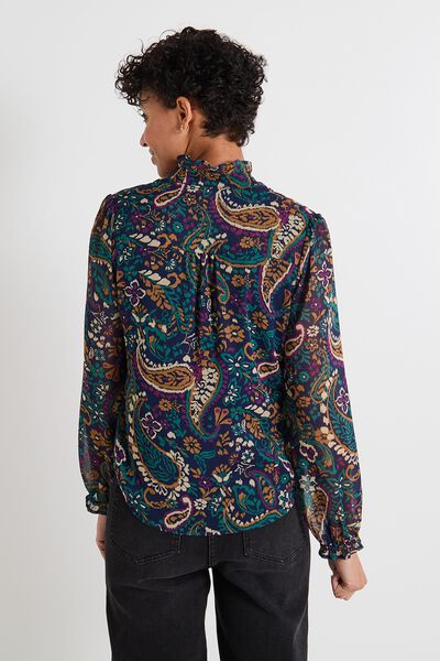 Chemise imprimée femme