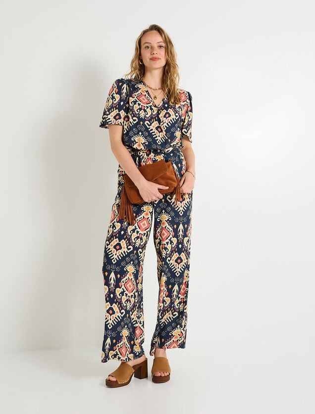 Combinaison imprimée femme