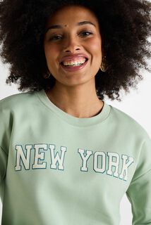 Sweat col rond femme