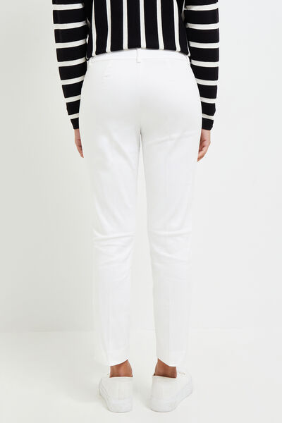 Pantalon cigarette raccourci femme