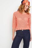 Pull ajouré femme