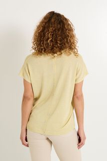 Pull manches courtes femme