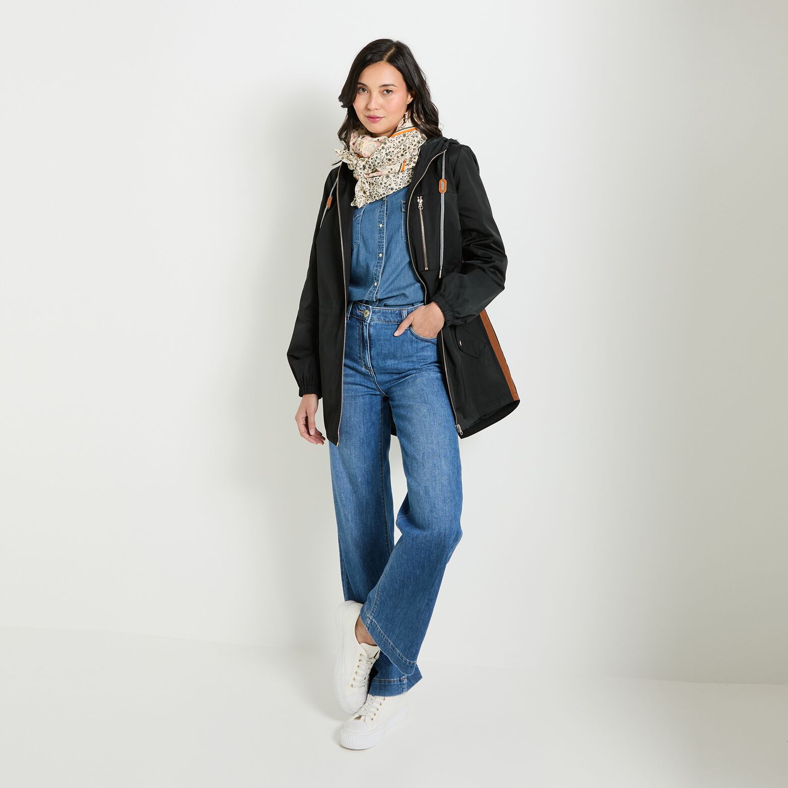Manteau parka femme