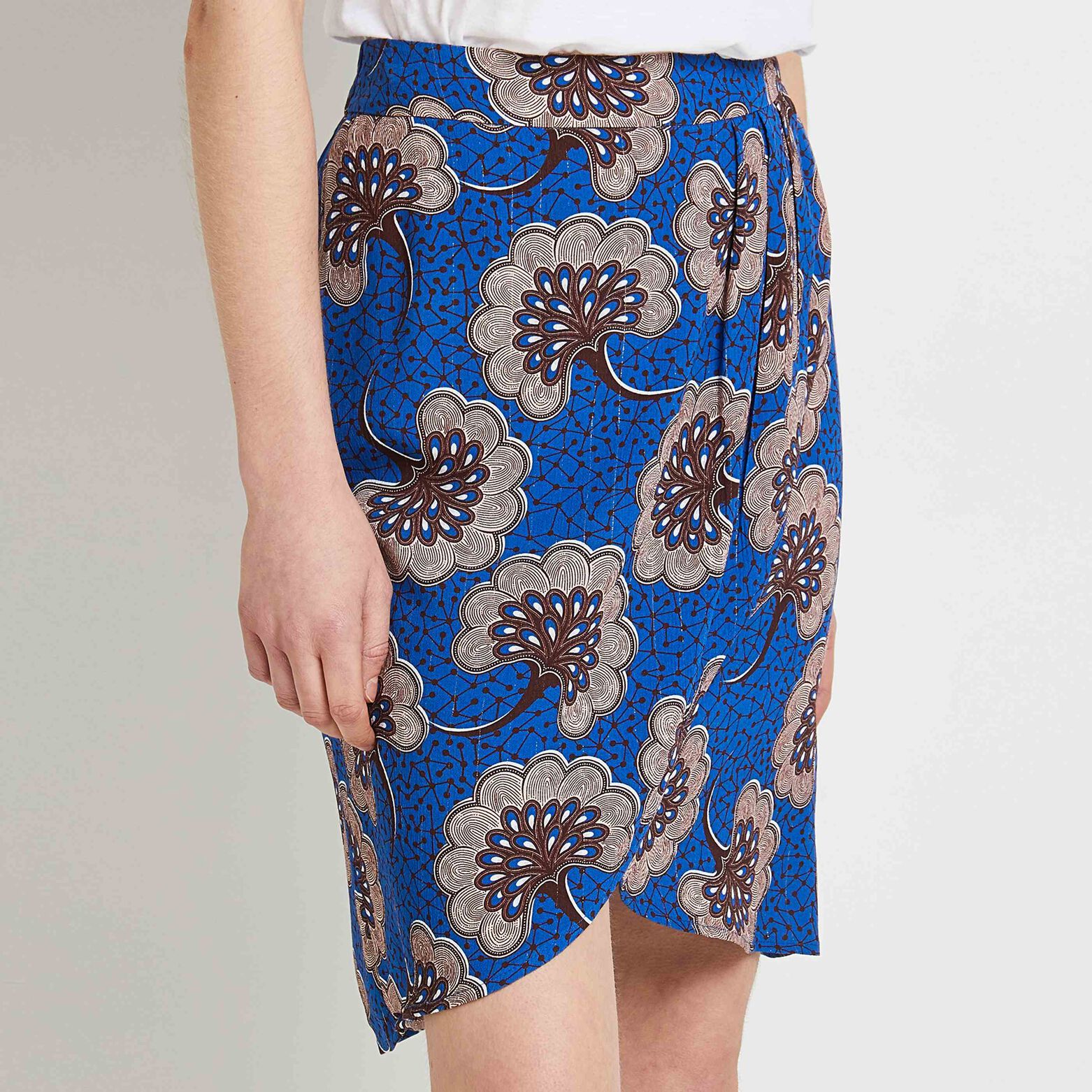 Jupe portefeuille femme