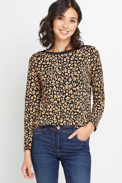 T-shirt col bateau femme