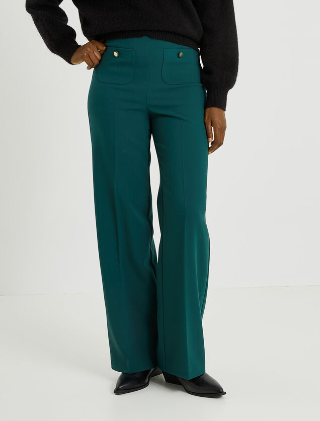 Pantalon large femme