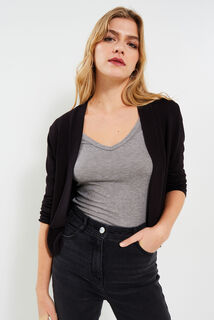 Gilet court femme