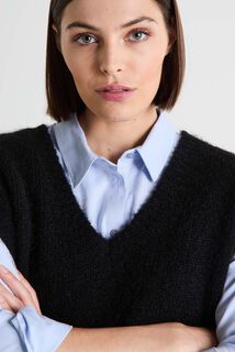 Pull sans manches femme