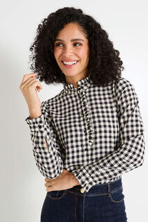 Chemise imprimé vichy femme