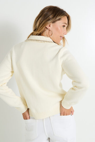 Gilet boutonné femme