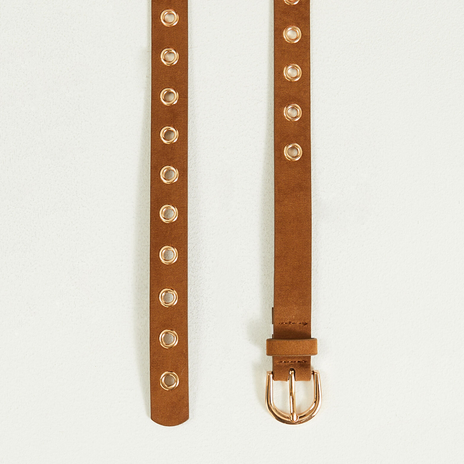Ceinture oeillets femme
