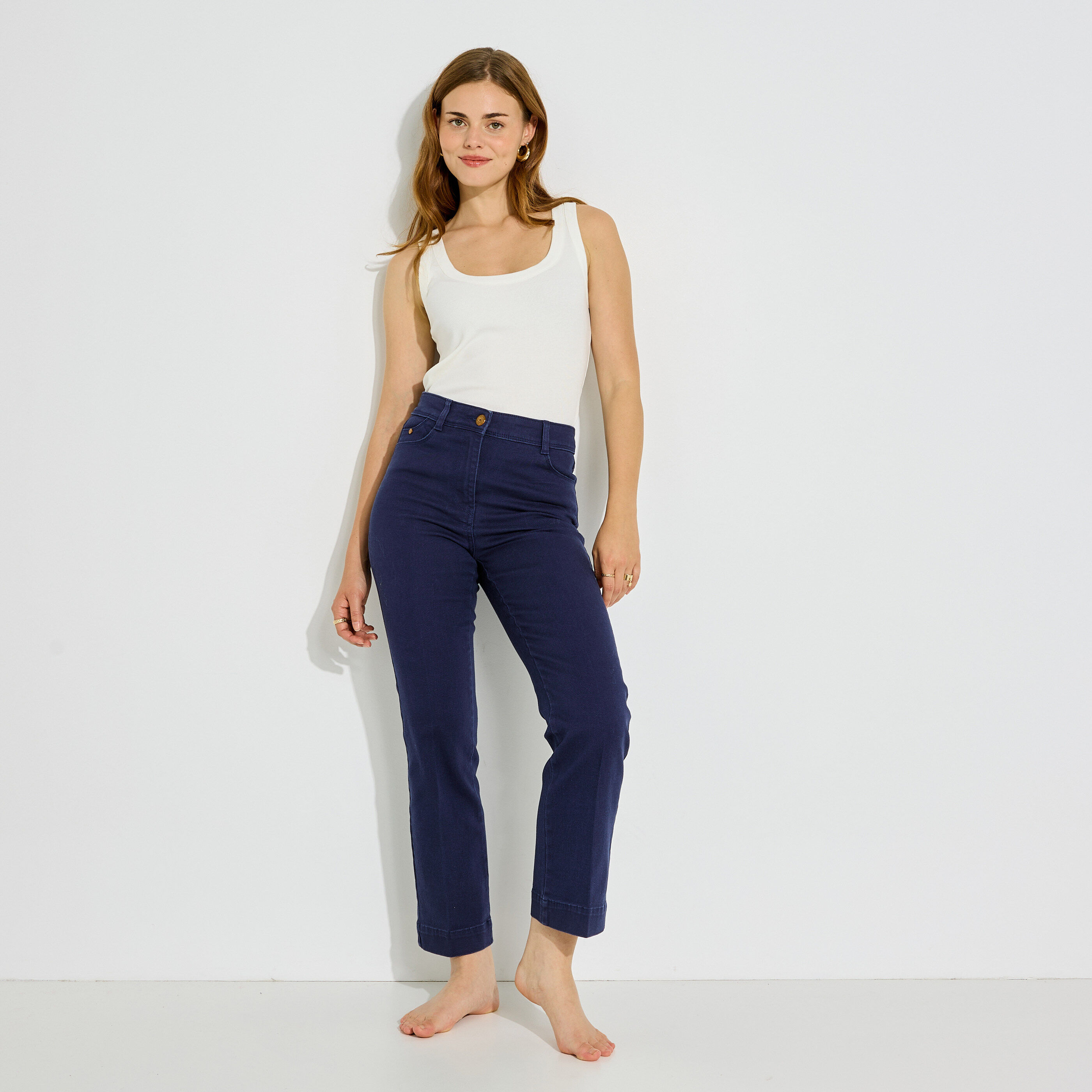 Jean bootcut raccourci TROPEZ RB02 femme