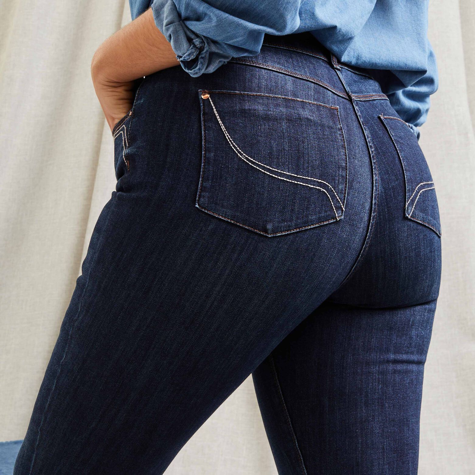 Jean slim taille haute MILAN femme