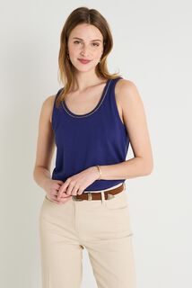 Débardeur col rond femme
