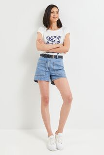 Short en jean femme