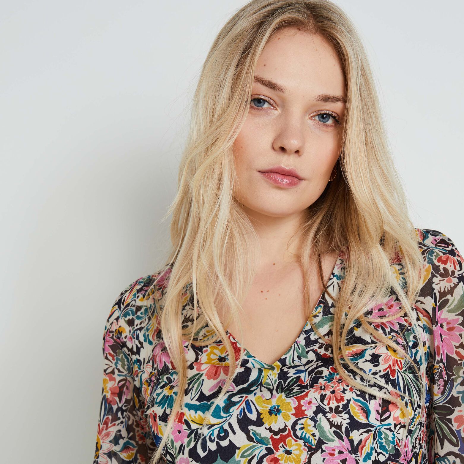 Blouse imprimée femme