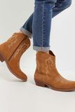 Bottines en cuir femme