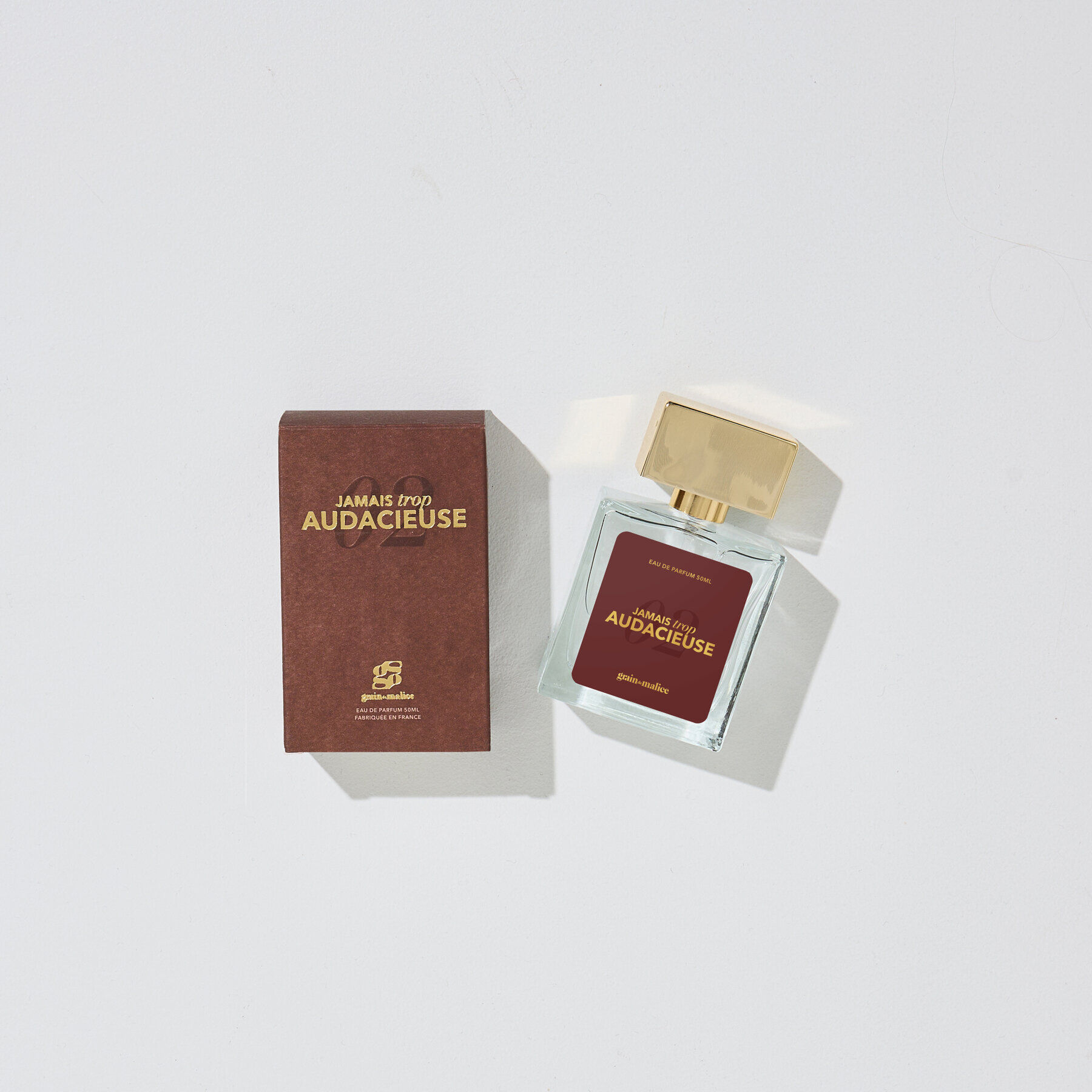 Parfum AUDACIEUSE avec &eacute;tui pour femme