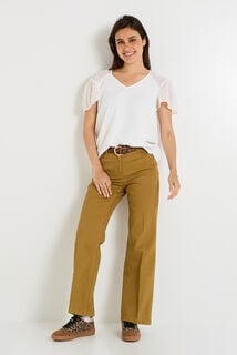 Blouse manches fantaisie femme