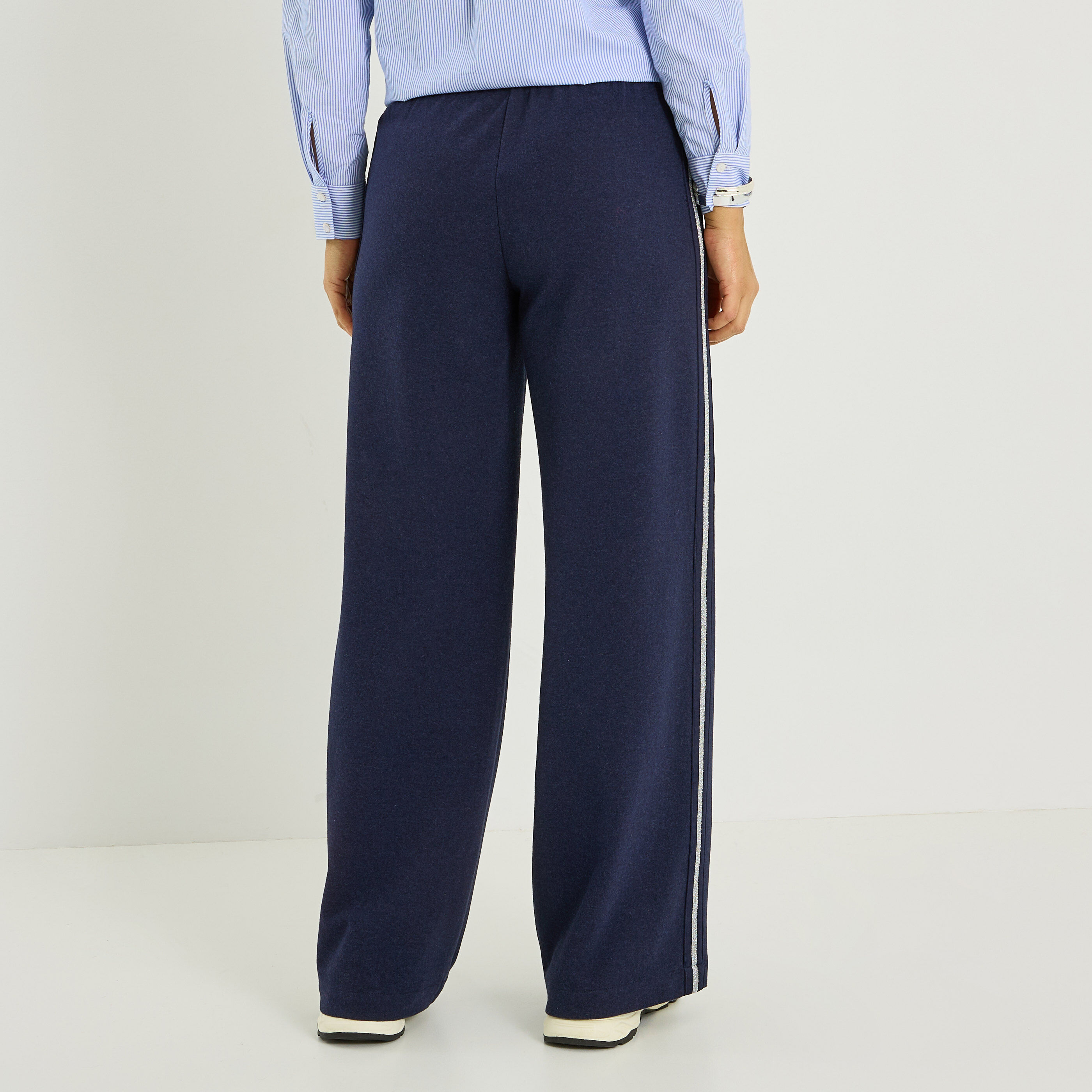 Pantalon en maille chaude femme