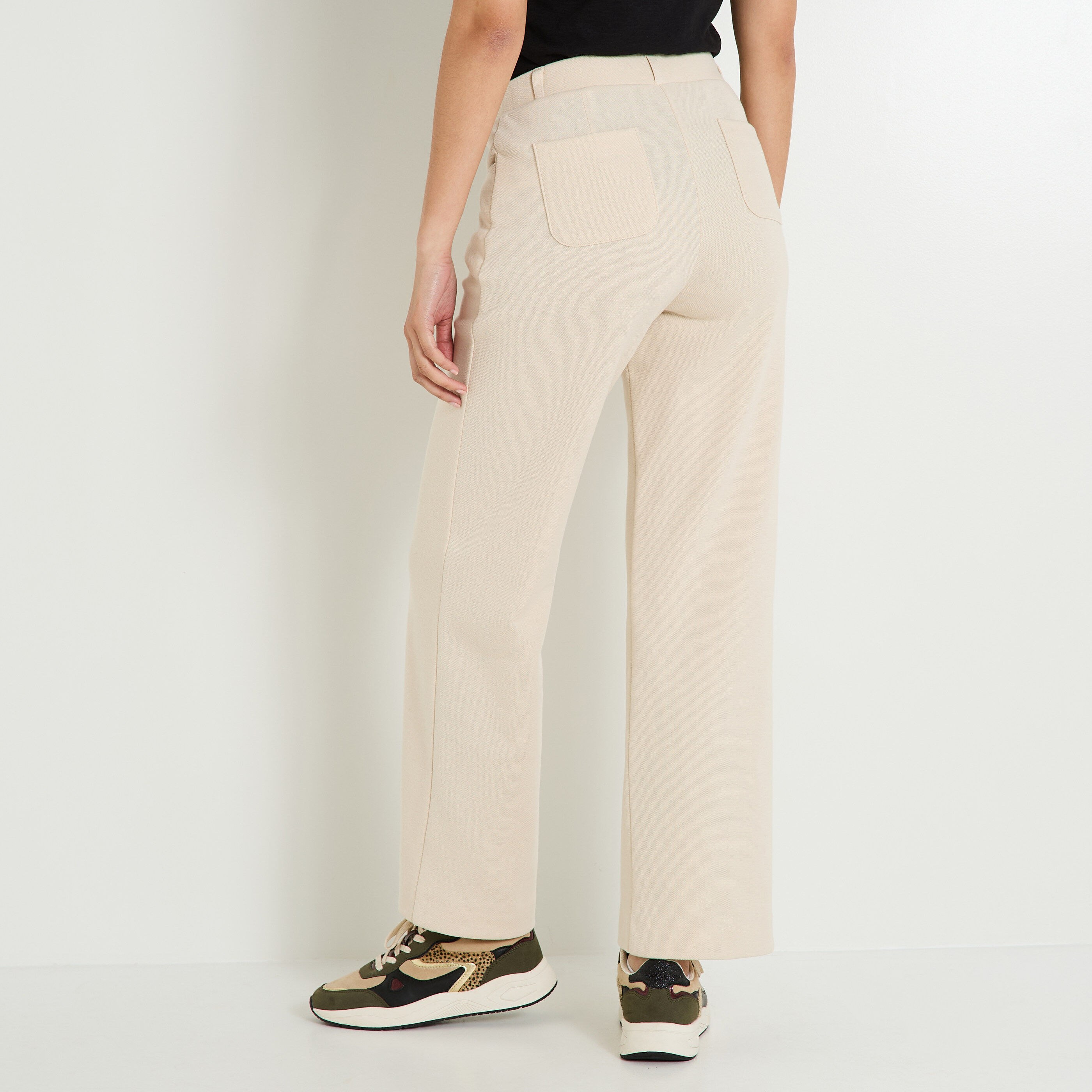 Pantalon en maille femme