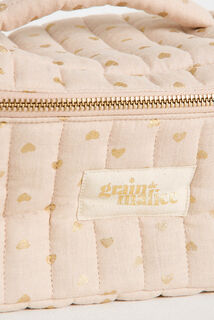 Trousse de voyage en gaze de coton femme
