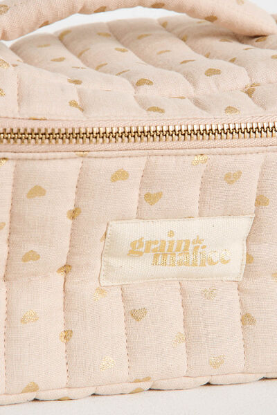 Trousse de voyage en gaze de coton femme