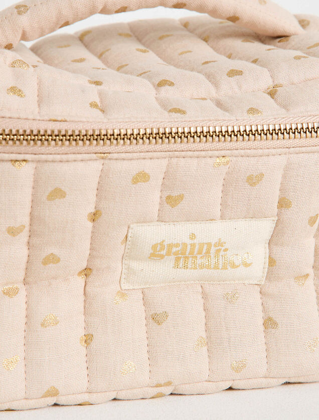 Trousse de voyage en gaze de coton femme