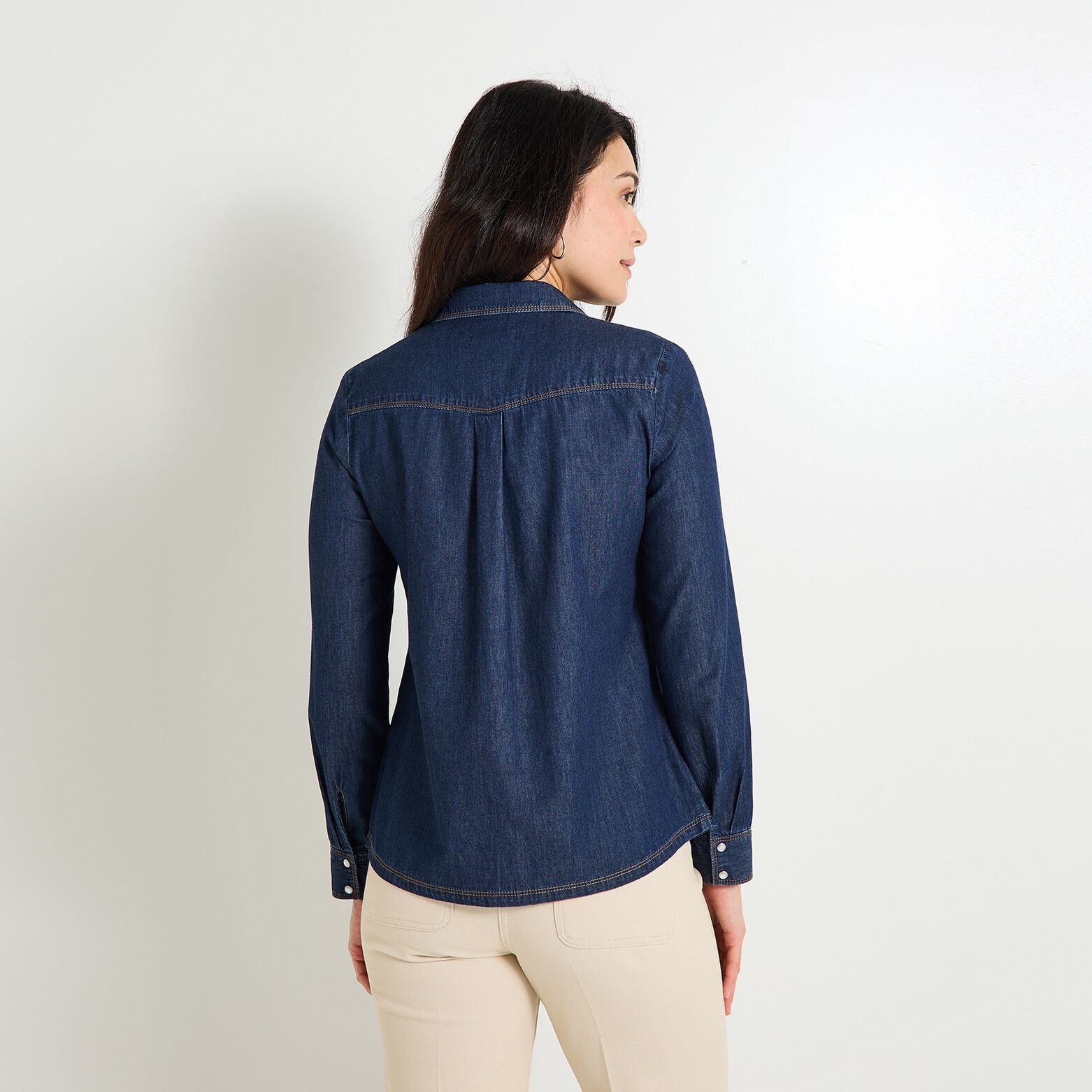 Chemise en jean femme
