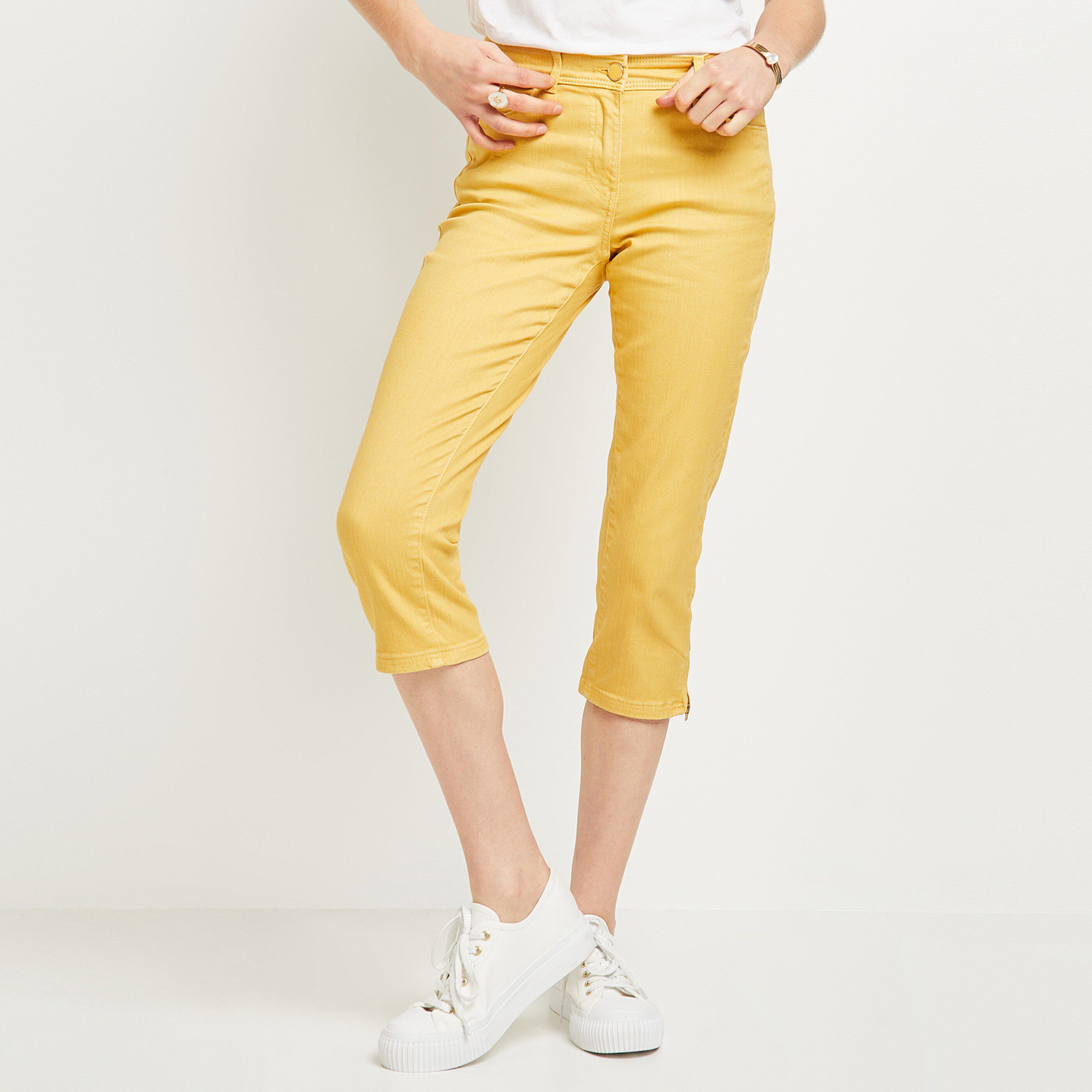 Corsaire top femme jean