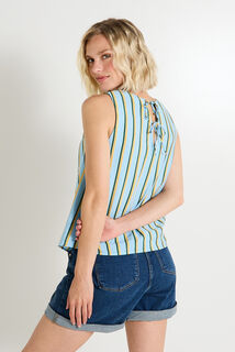Top col rond femme