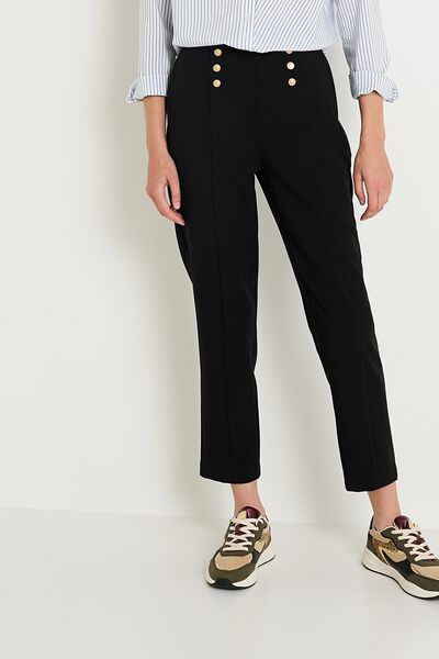 Pantalon cigarette femme