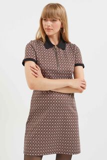 Robe en maille jacquard 