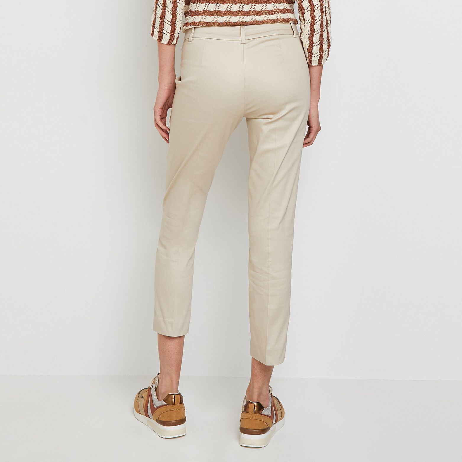 Pantalon raccourci femme