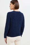 Pull tricot fantaisie femme