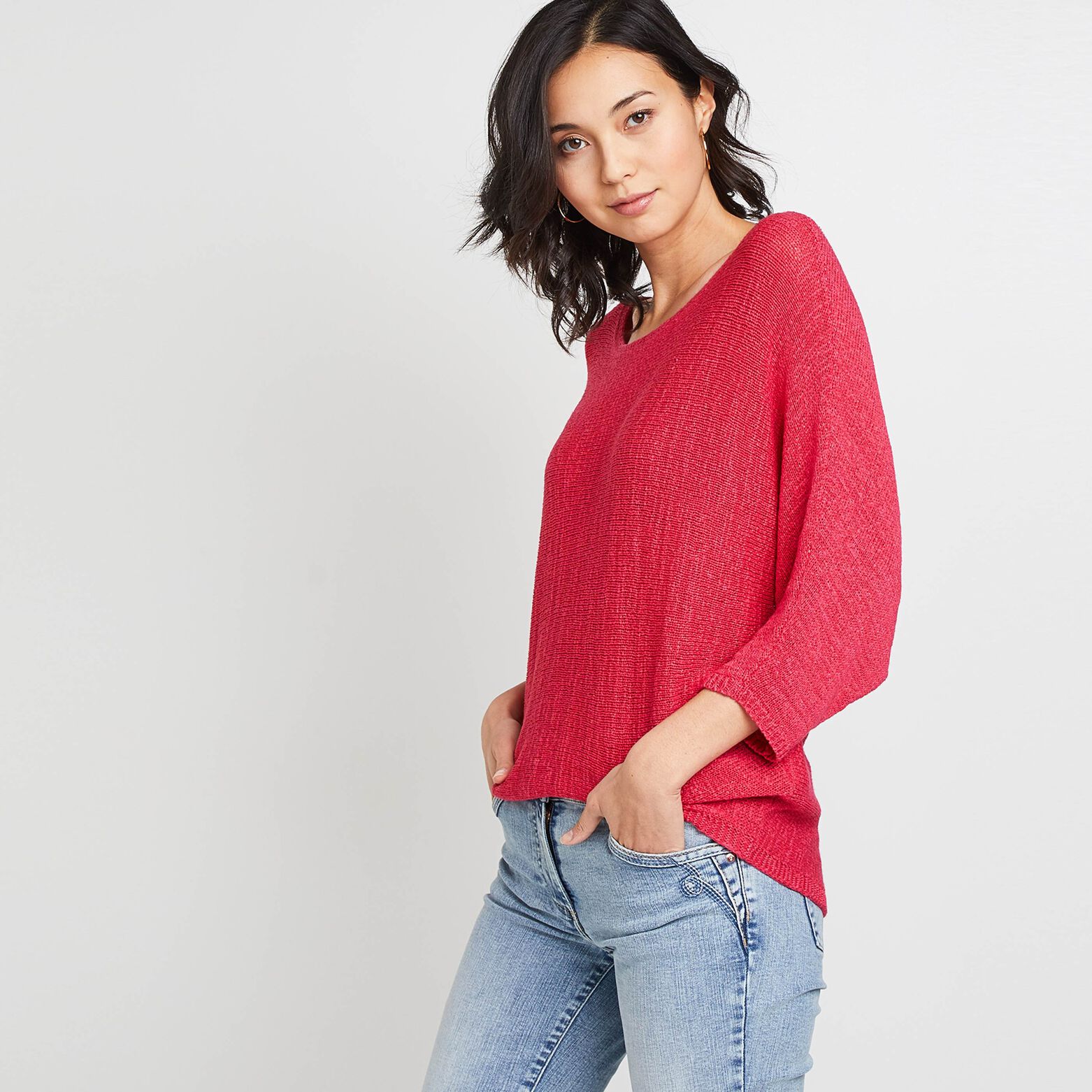 Pull en maille femme