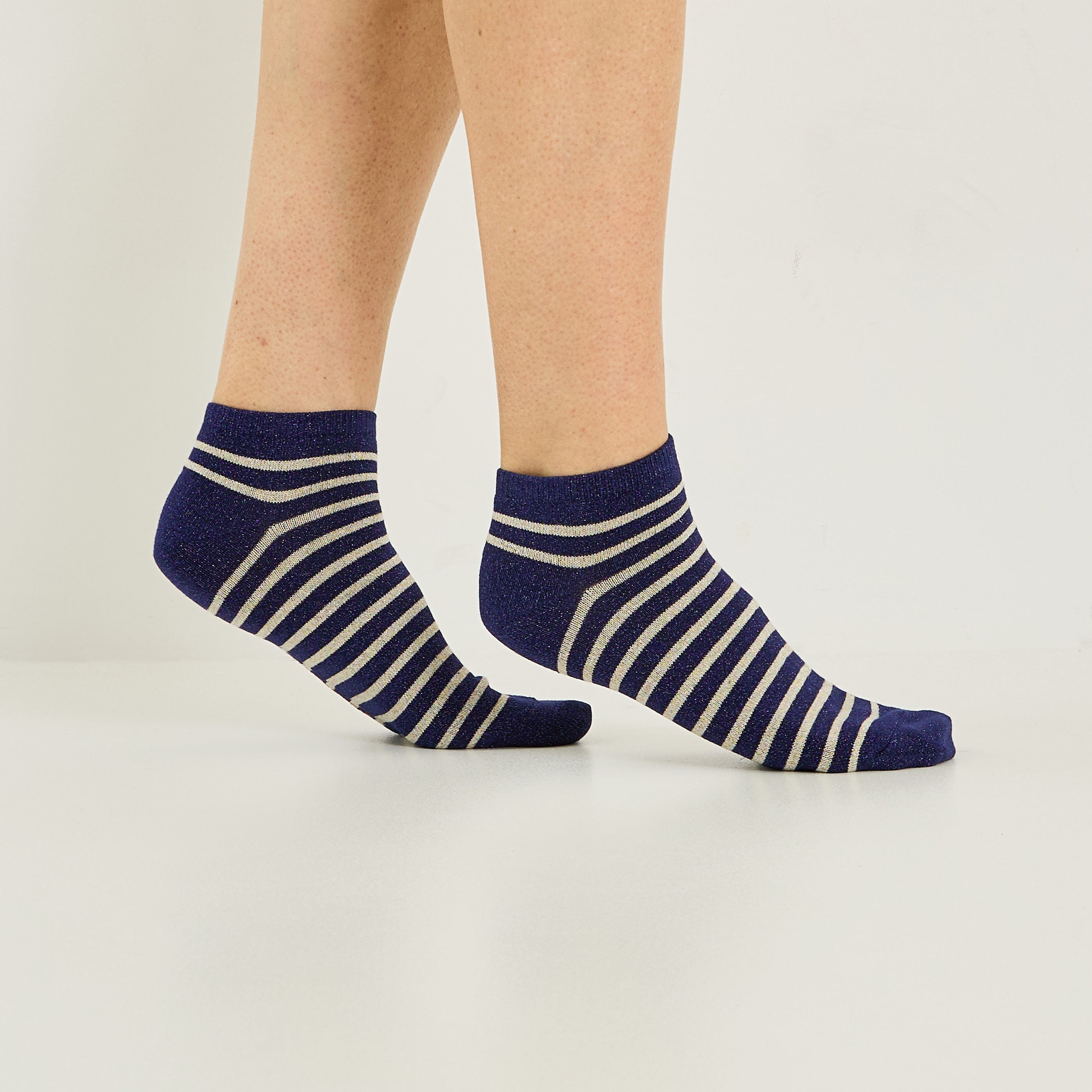 Lot de 2 paires de socquettes femme