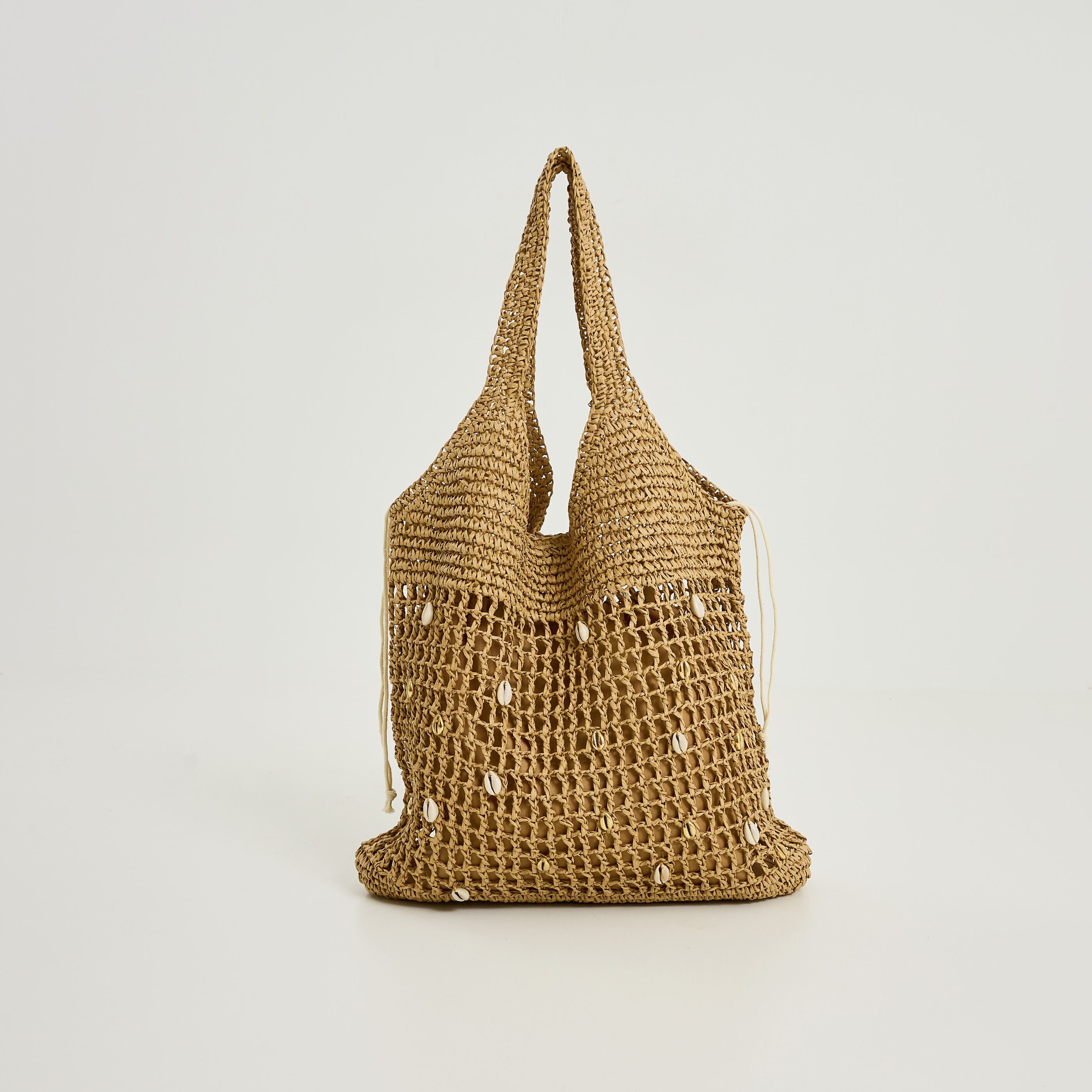 Sac panier petits coquillages femme