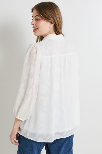 Blouse manches longues femme