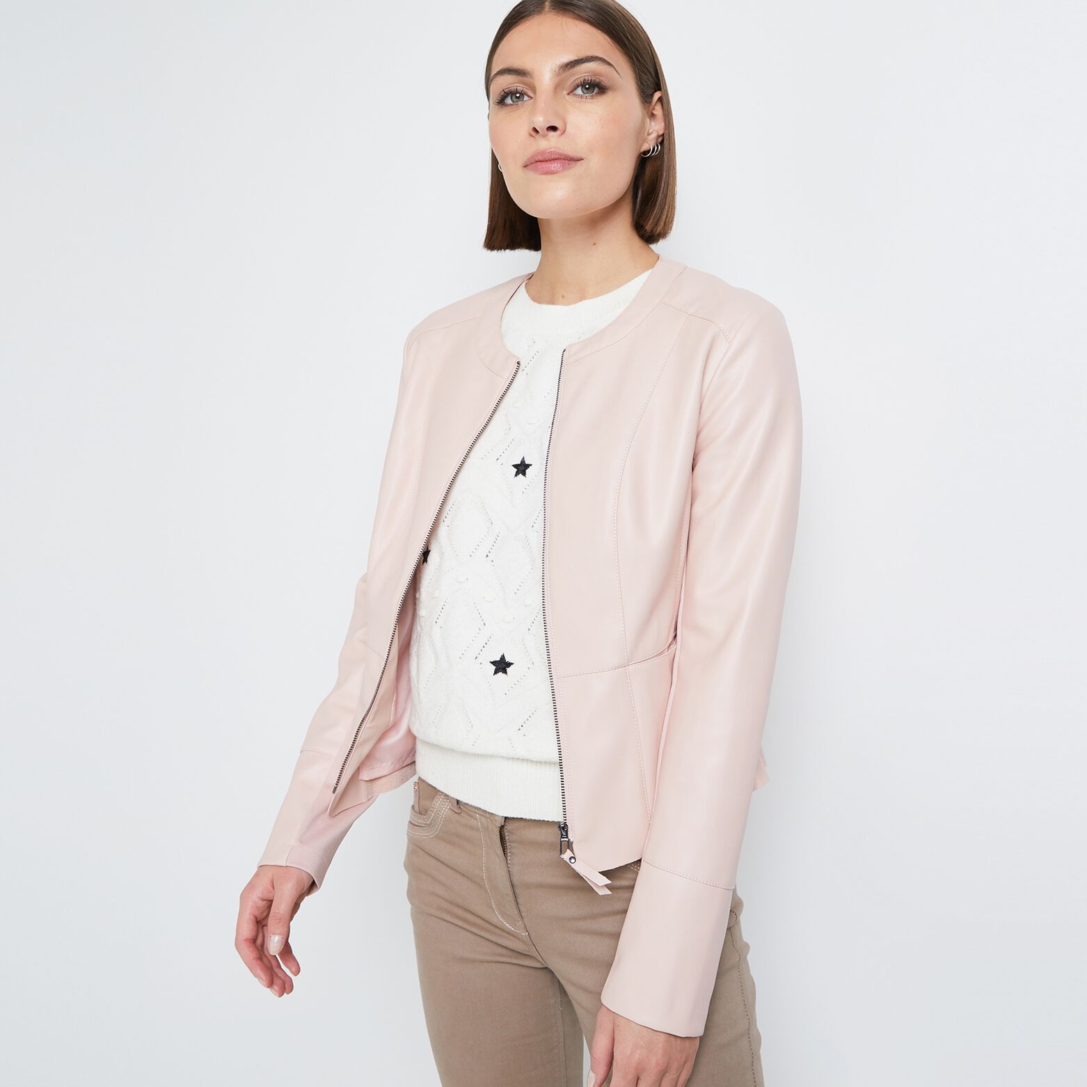 Veste simili femme