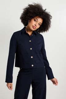 Veste col chemise femme