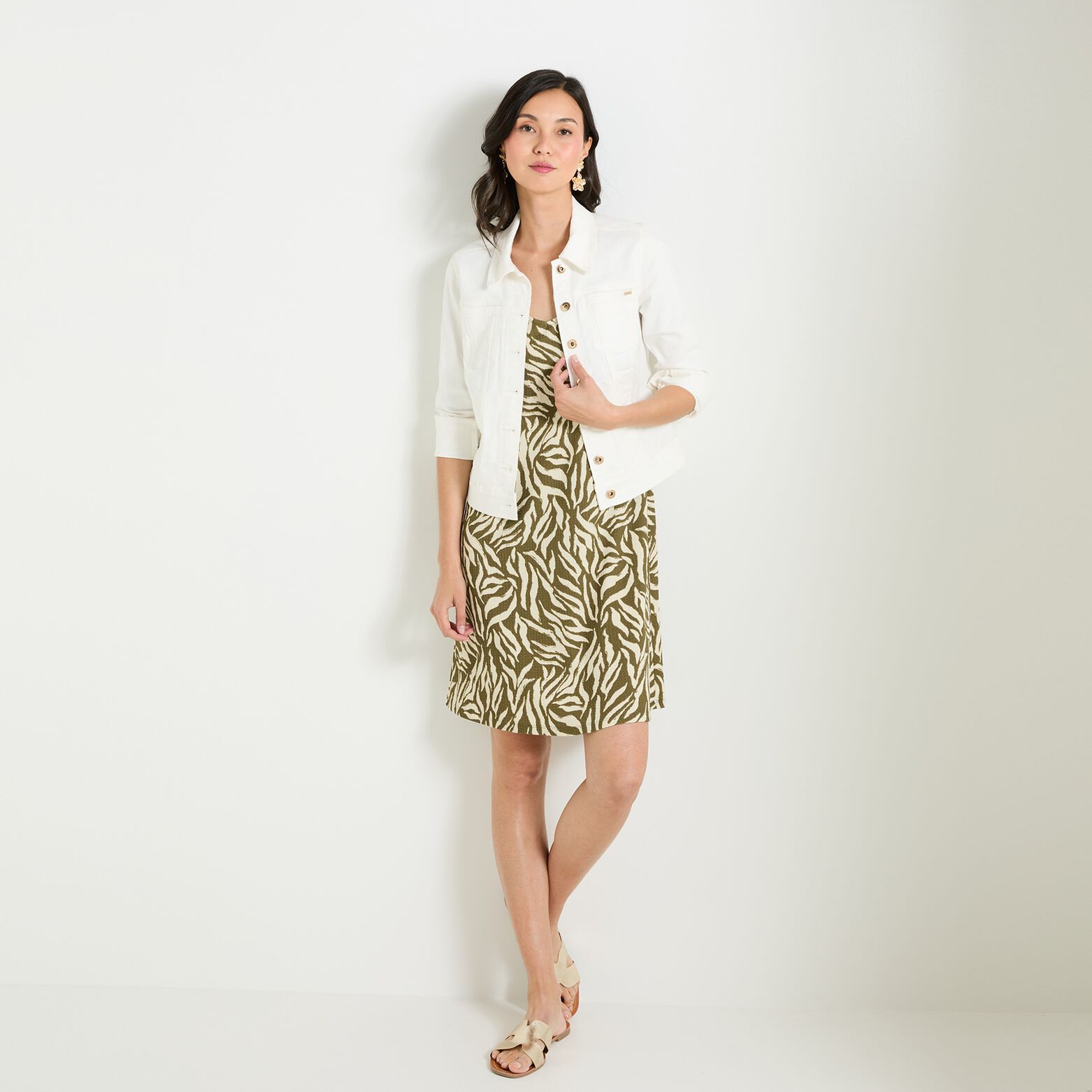Robe imprimée femme