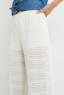 Pantalon crochet femme